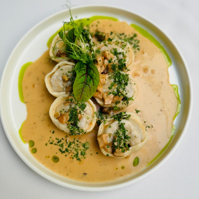 Makaron carbonara - kuchnia włoska w Restauracji Nowy Świat Bielsko-Biała